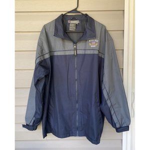 Ritchie's Sportswear Rain Jacket Windbreaker Woods Hole Massachusetts Size Large